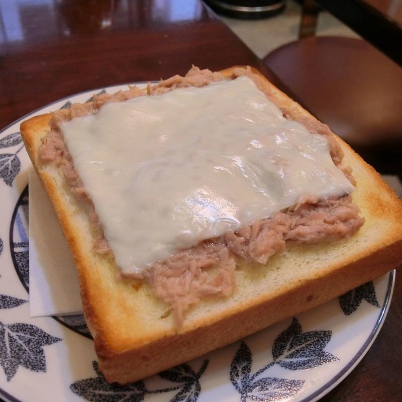 ツナマヨ・チーズトースト(Le café)