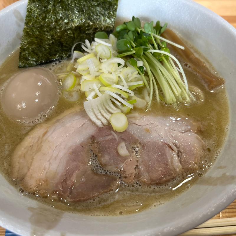 鶏白湯らーめんさかな(麺屋 電龍)