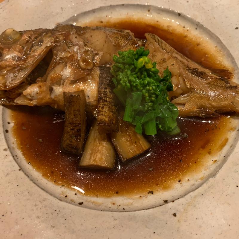 めばるの煮つけ(日なた)