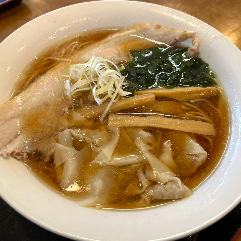 ワンタンメン(大盛り)(らーめん チューリップ)