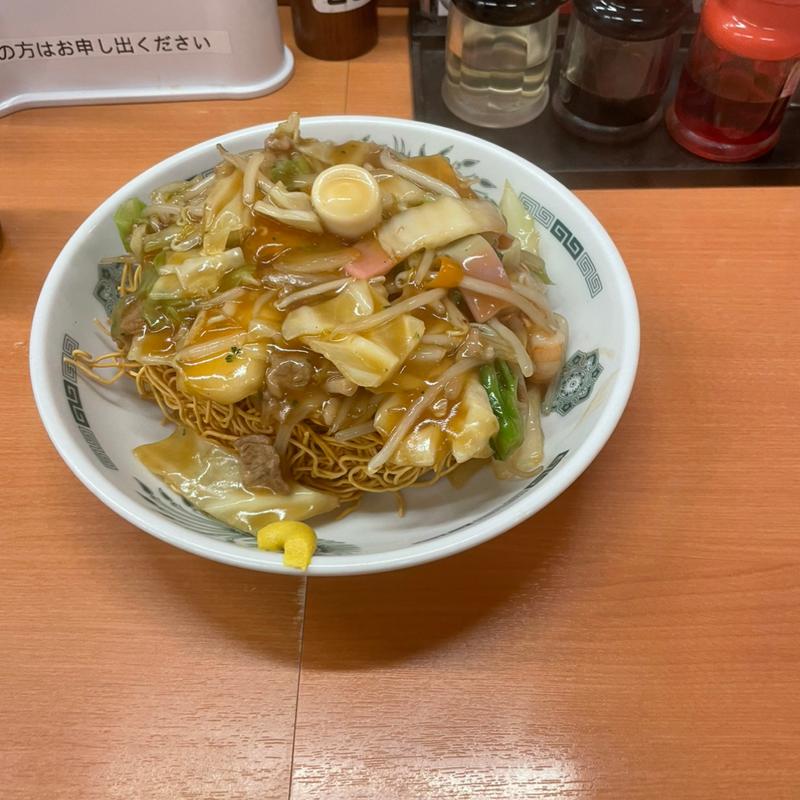 皿うどん(日高屋 本厚木一番街店)