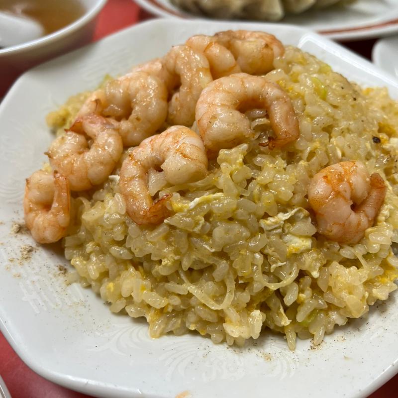 海老チャーハン(三久飯店)