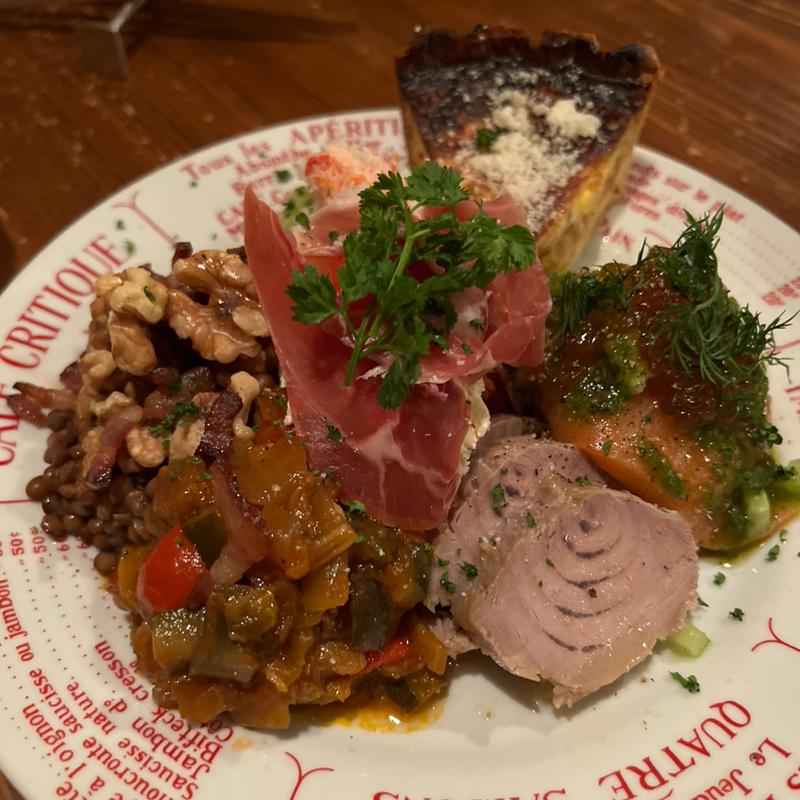 カンパーニュ風お惣菜の盛り合わせ(ビストロカンパーニュ)