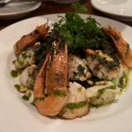 市場からの魚料理