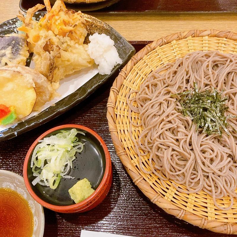 季節の野菜天ぷらそば(そじ坊 広島ゆめタウン店 )