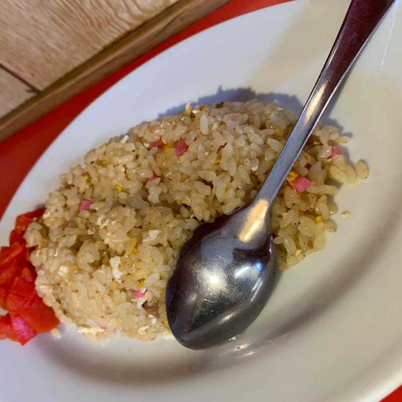 半焼きめし(まるやす食堂)