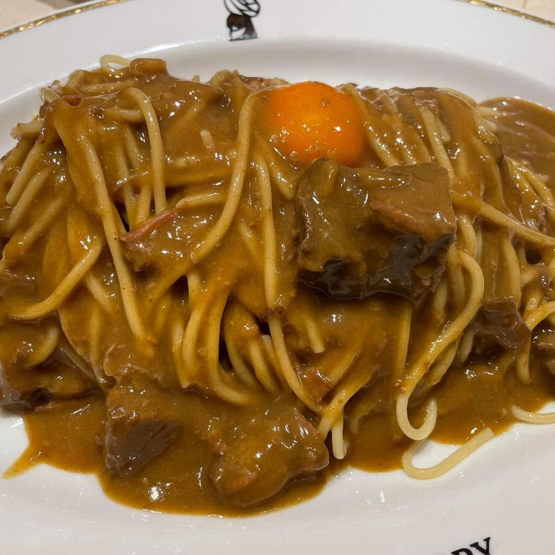 インデアンスパゲッティ(インディアンカレー　淀屋橋店)