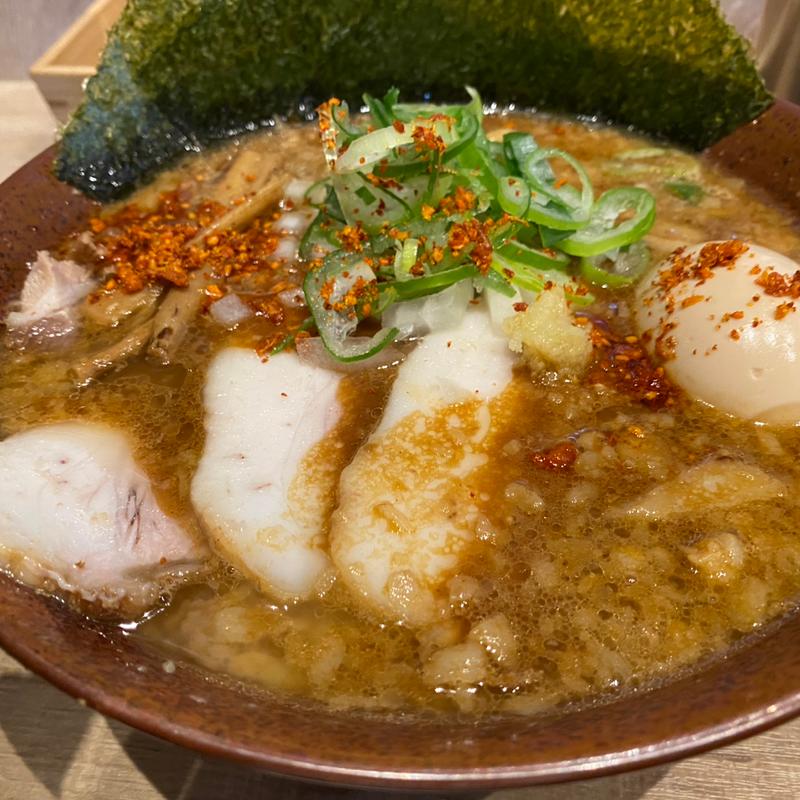 特製背脂生姜味噌ラーメン(九段下 中路)