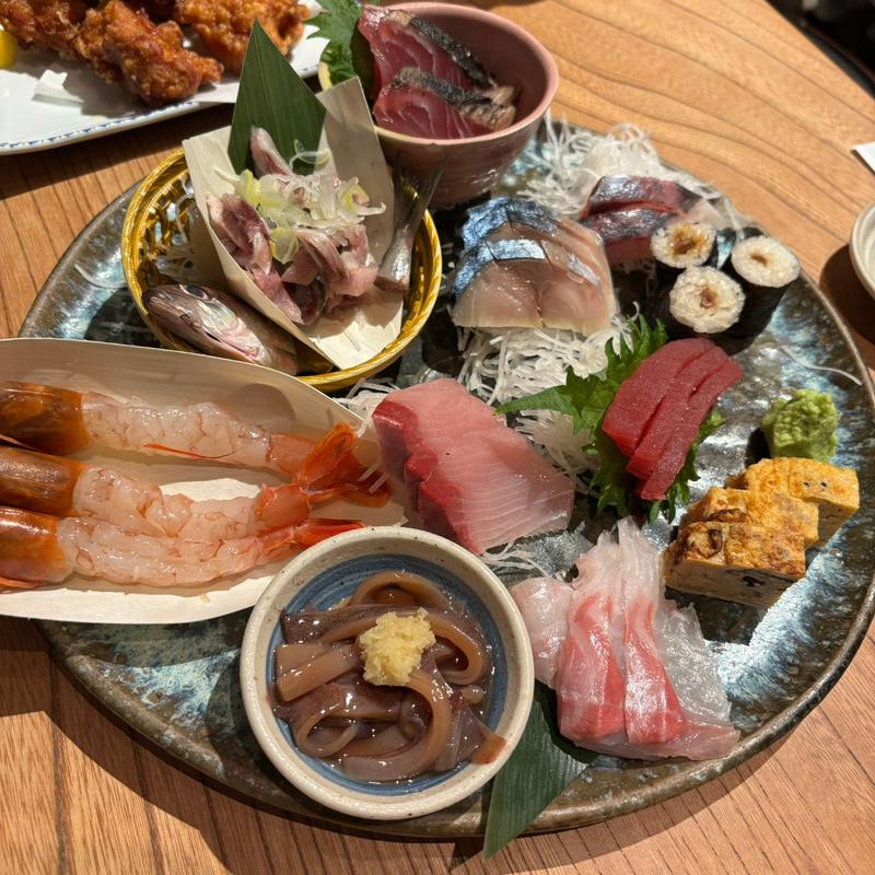 お手頃3点盛り(神田魚金)