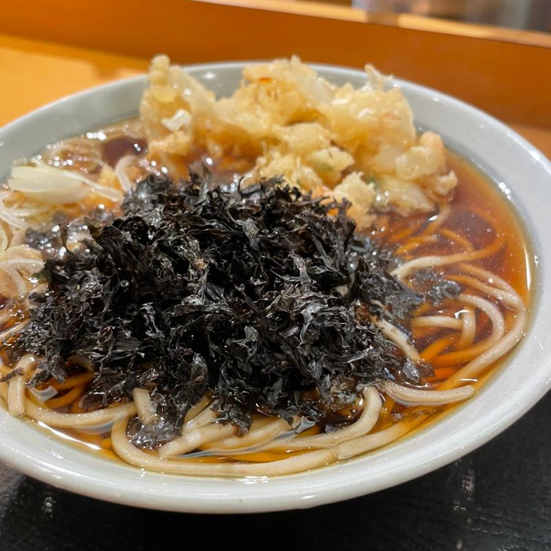 岩のりそば(かのや新橋銀座口店)