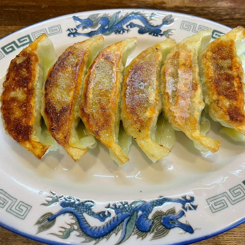 ニンニク餃子(手打ラーメン 豚平)