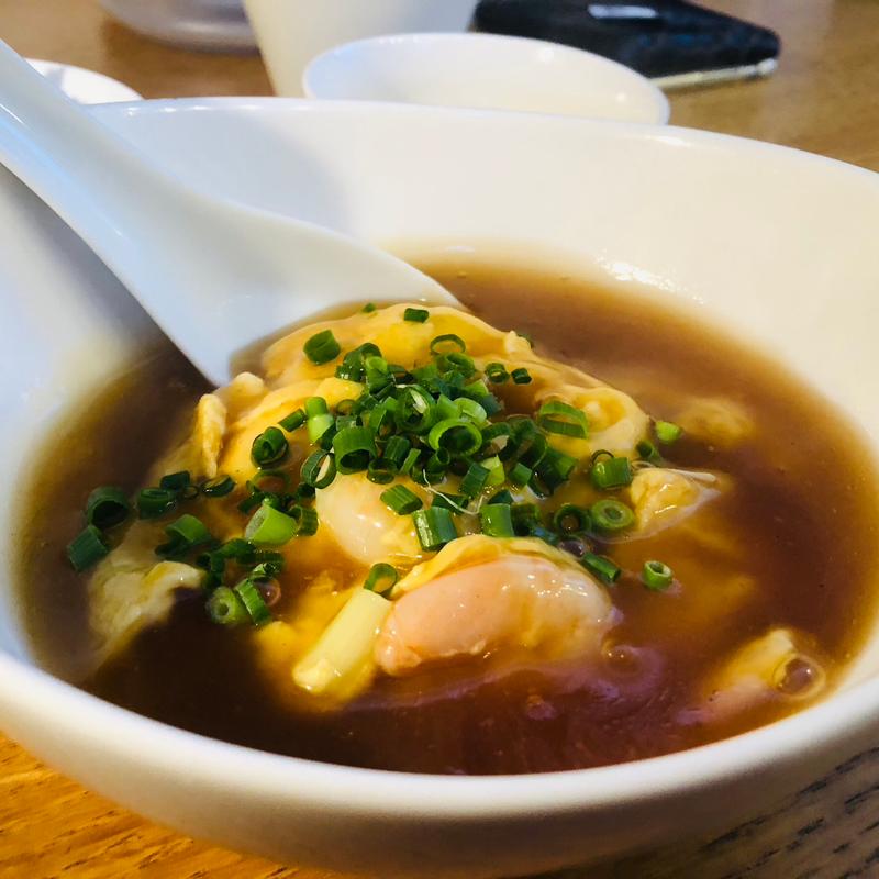 エビと卵の甘酢あんかけ(家常菜 博朱)