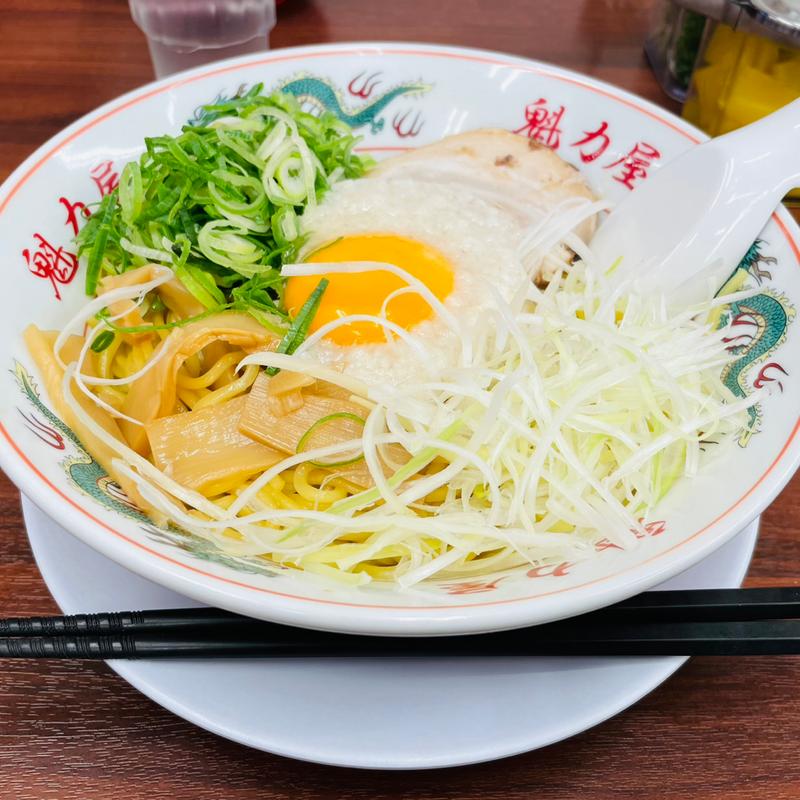 背脂TKまぜそば(京都北白川ラーメン魁力屋 上郷店)