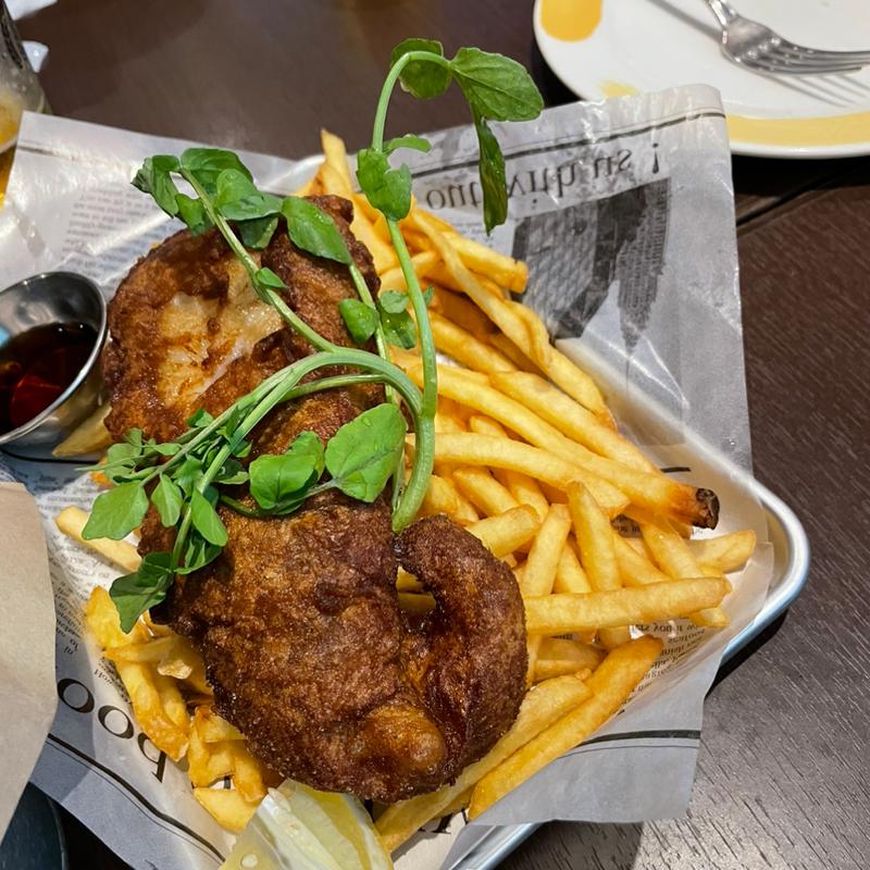 フィッシュアンドチップス(舞浜地ビール工房 Roti’s House イクスピアリ店)