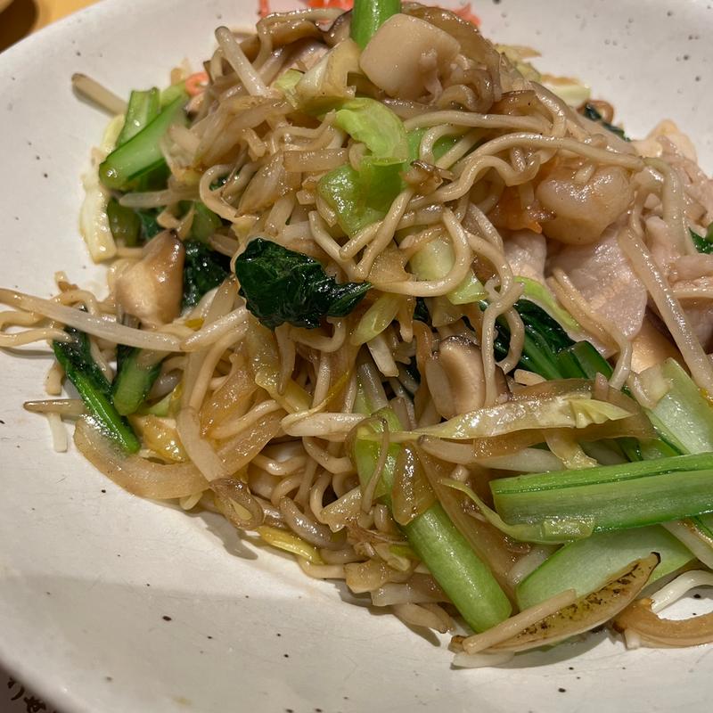 海鮮焼きそば(新世界菜館 （シンセカイサイカン）)