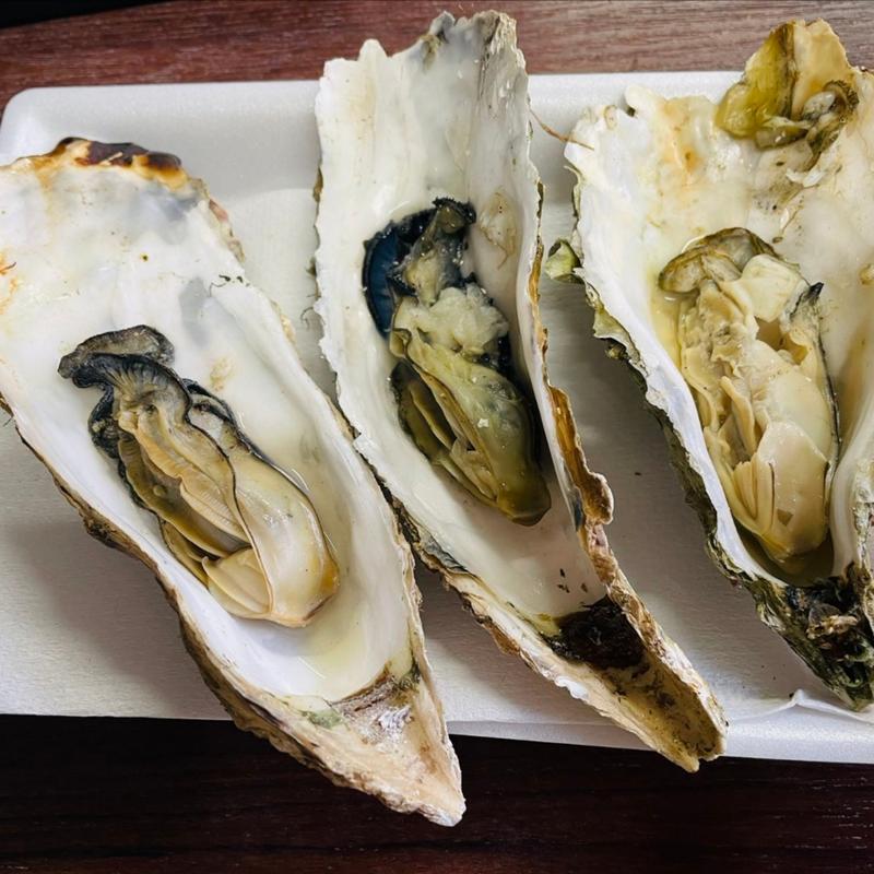 焼き牡蠣(伊達かふぇ)