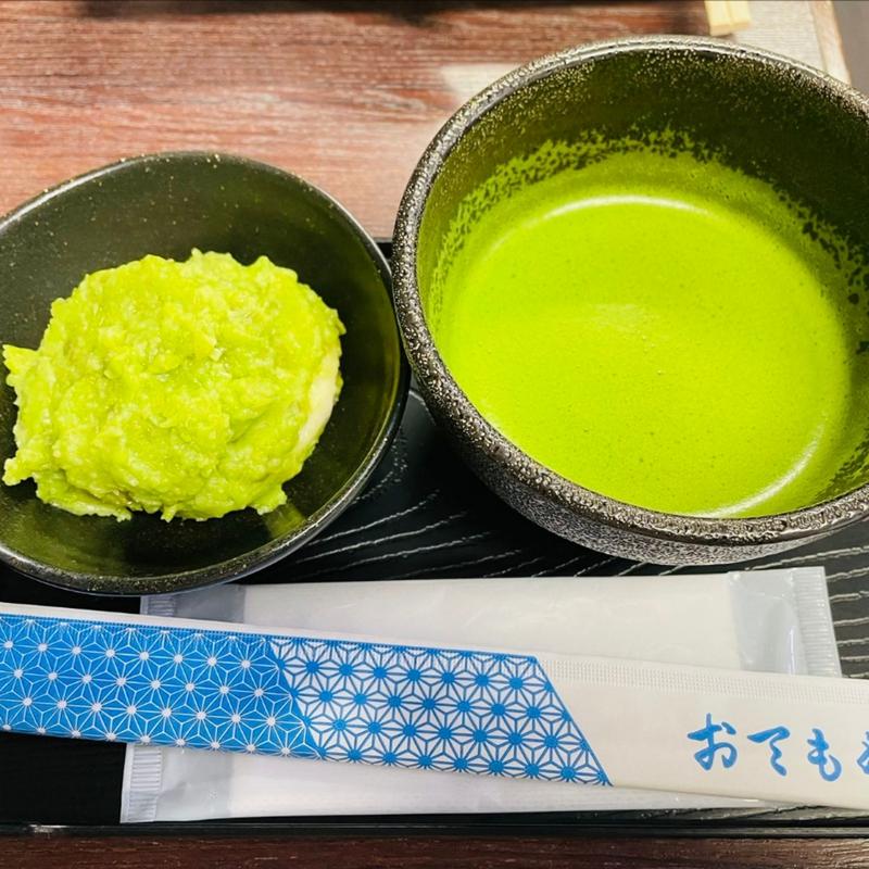 ずんだ餅(伊達かふぇ)