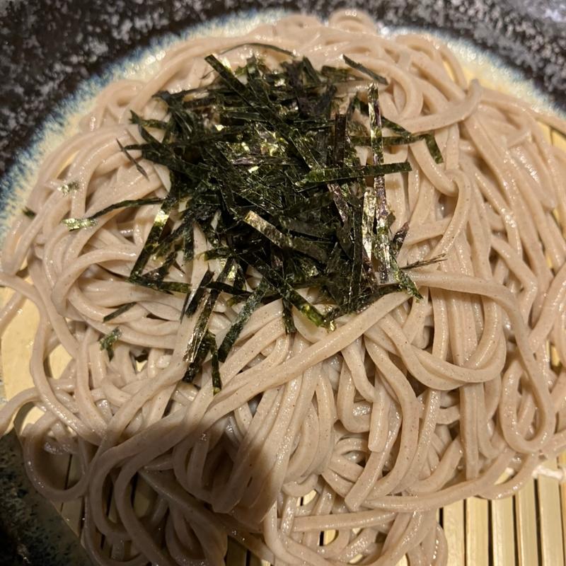 ざる蕎麦(蕎麦切り くろ)