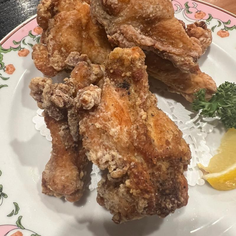 チキン原人セット(餃子の王将 三木店)