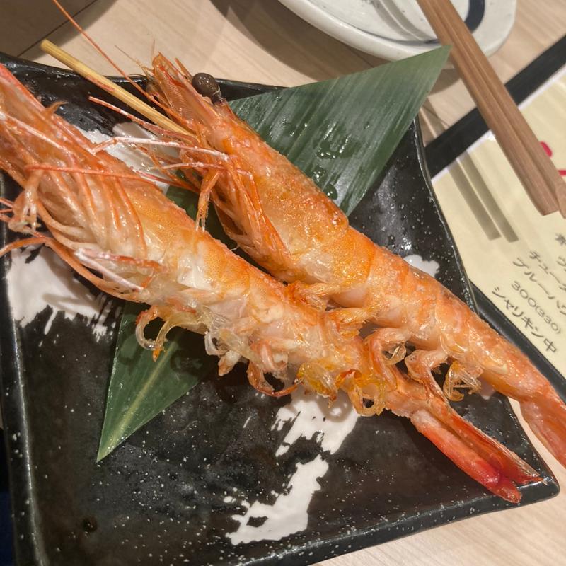 天使海老串(炉端とおでん 呼炉凪来 天神店)