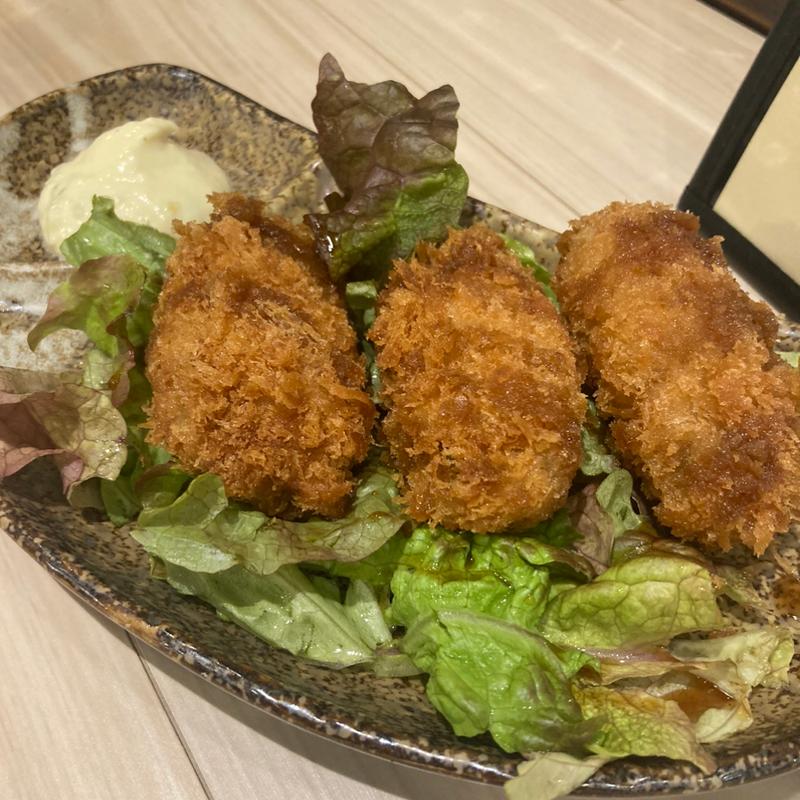 カキフライ(炉端とおでん 呼炉凪来 天神店)