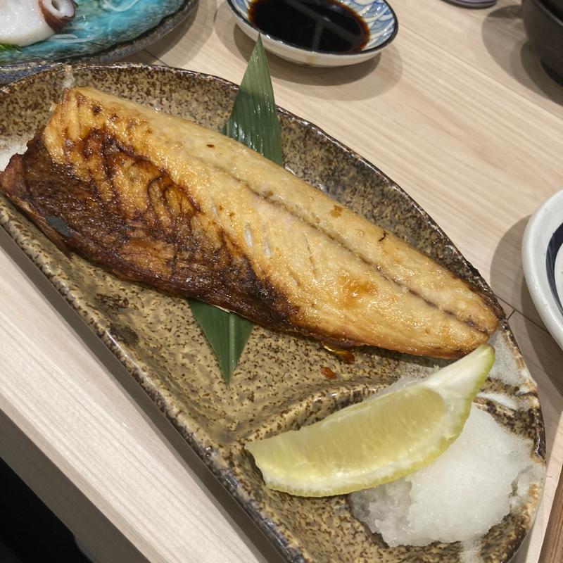 とろ鯖塩焼き(炉端とおでん 呼炉凪来 天神店)