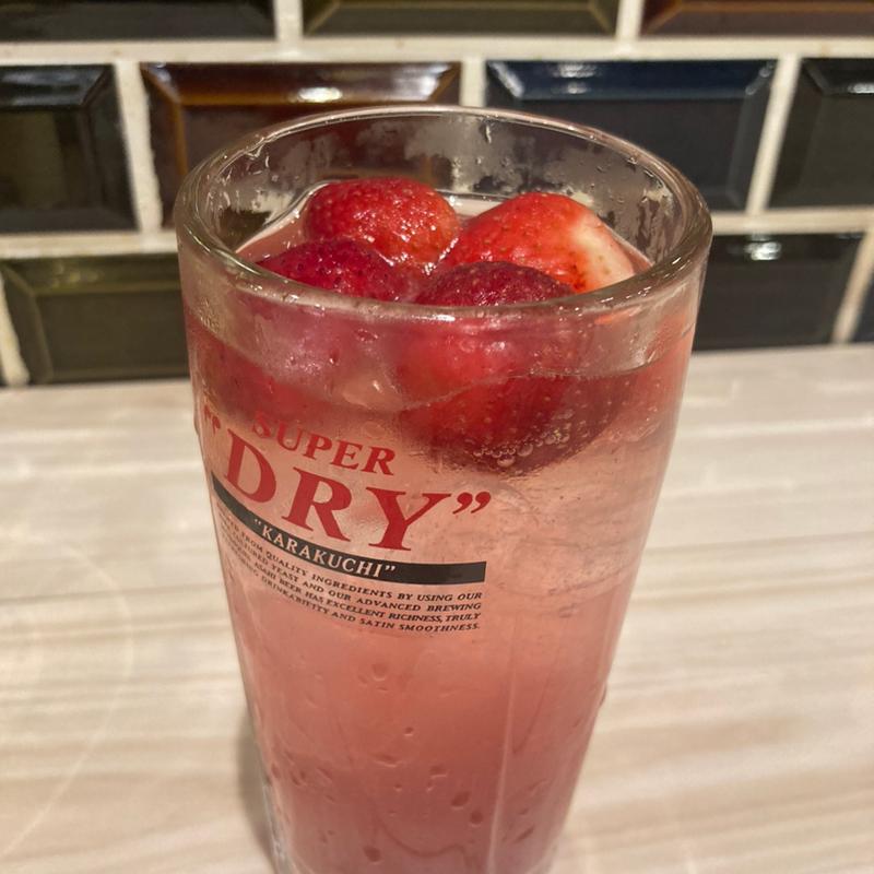 生イチゴサワー(炉端とおでん 呼炉凪来 天神店)