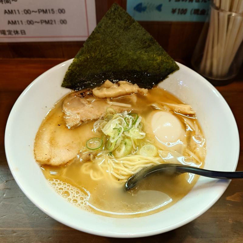 アゴだしらぁめん塩+味玉(らあめん一路 )