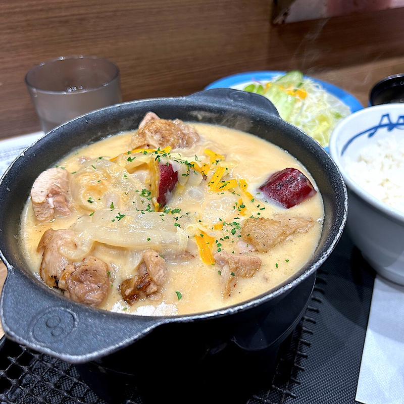 シュクメルリ鍋定食(松屋 成城学園前店 )