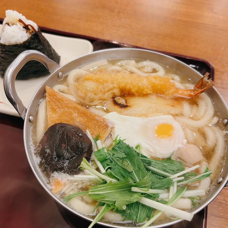 鍋やきうどん(そば太鼓亭 交野私部店)