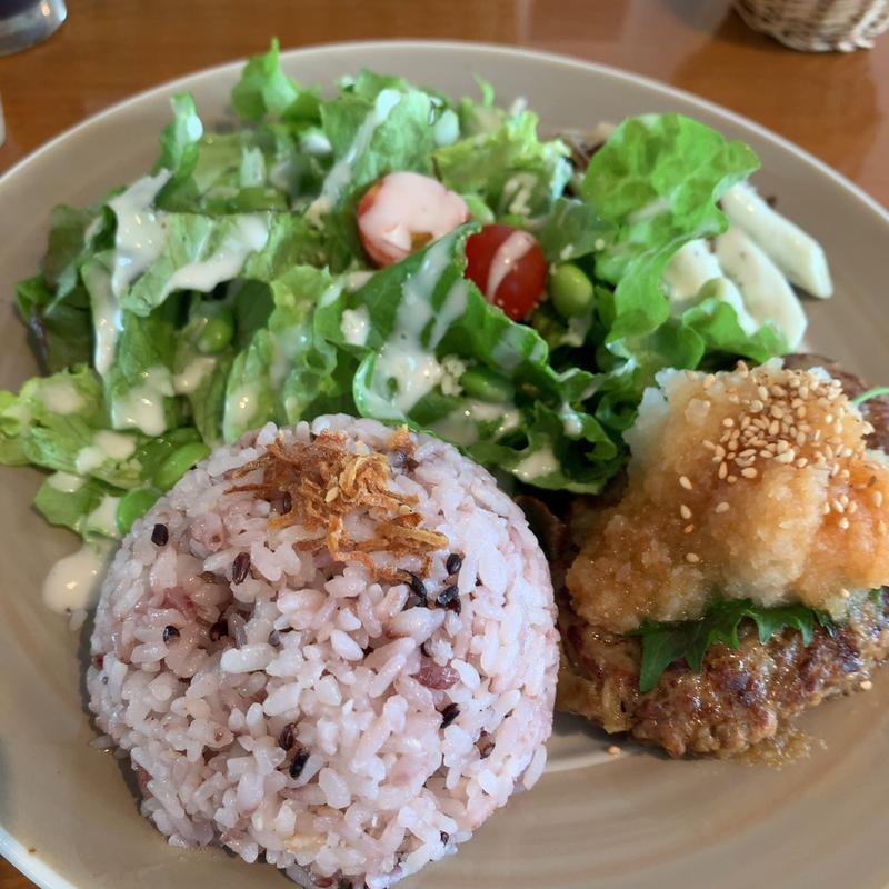 週替りハンバーグランチ(トーチ カフェ)