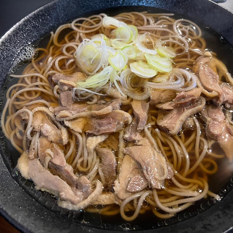 肉そば(山形そば 氣樂)
