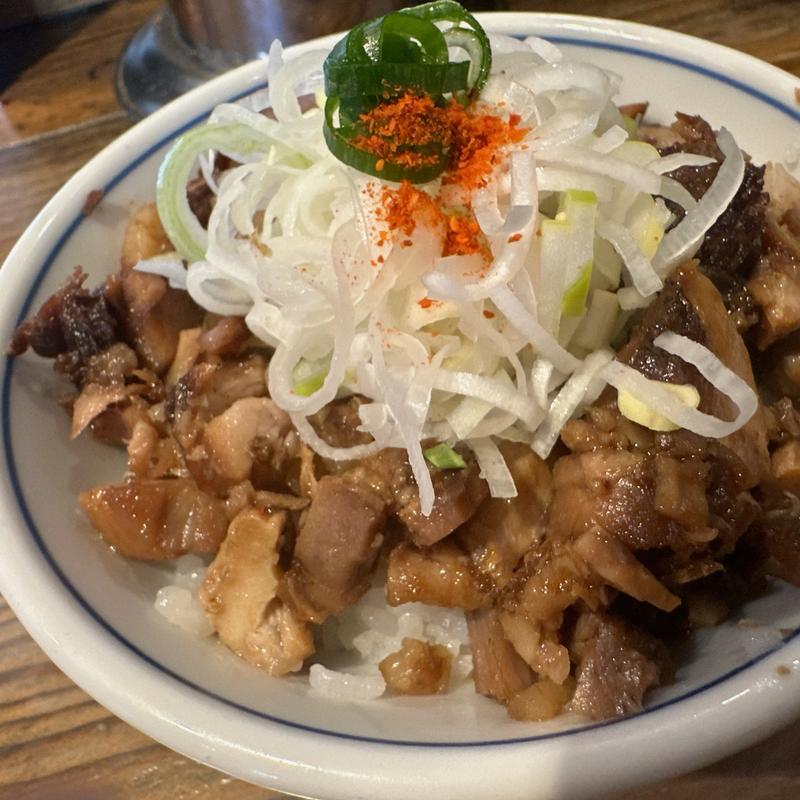 チャーシュー丼(松戸中華そば 富田食堂)