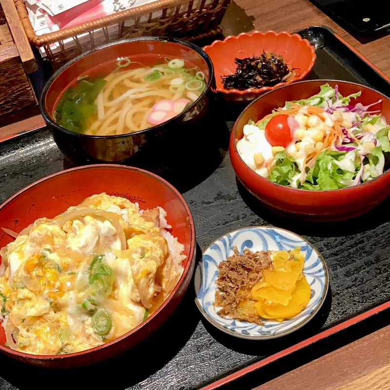 和風定食(たらいうどん 喜多八)