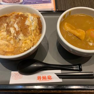 カツとじ丼（ミニ麺セット