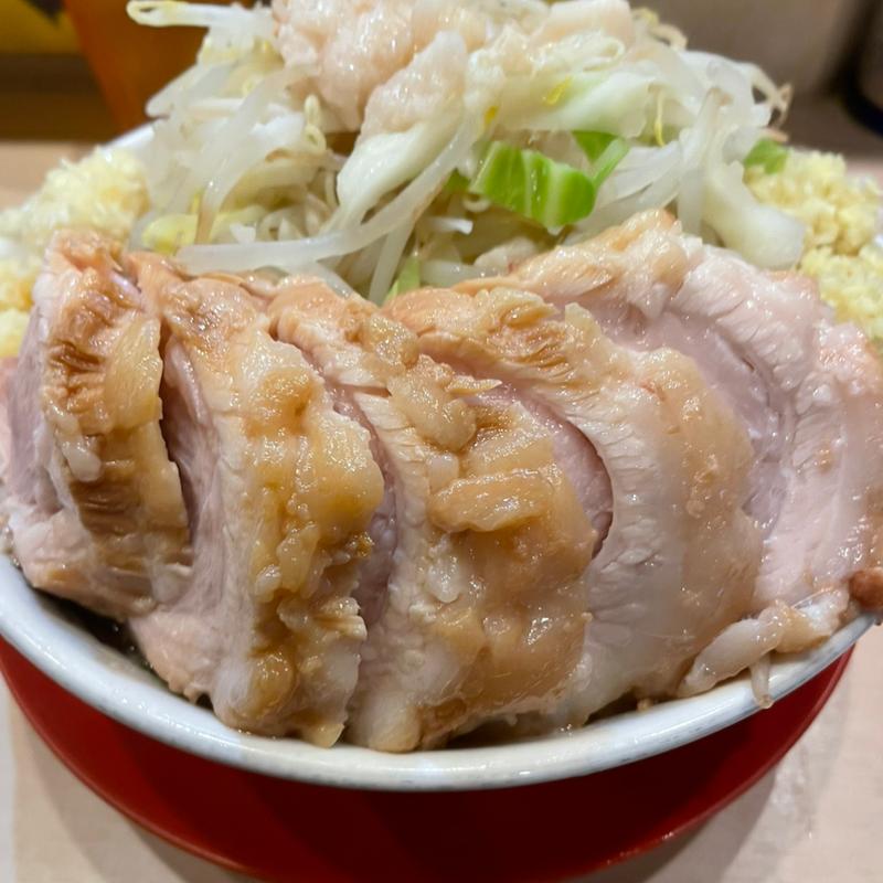 大ラーメン(ガッツリラーメンいち豚 福島上町本店)