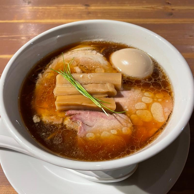 醤油の純鶏そば特製(自家製麺うろた)