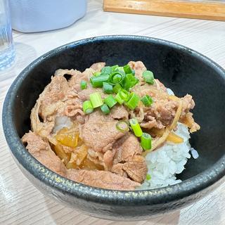 牛バラ肉しぐれ煮丼(ラーメン専科 竹末食堂)