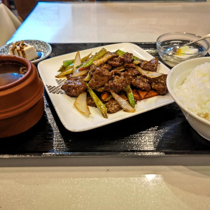 牛肉の胡椒炒め(四川陳麻婆)