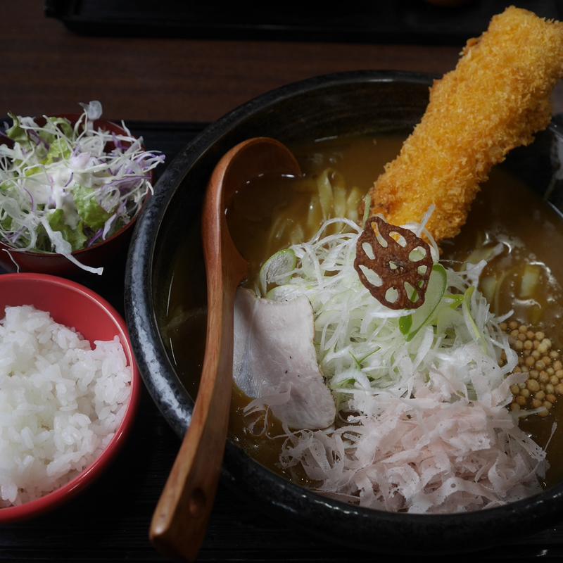 イカフライカレーうどん(がんばり屋 草津店 )