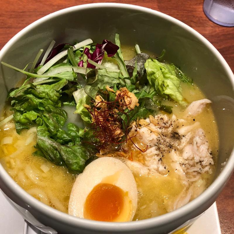 鶏白湯塩そば(蔭山樓ウイング高輪店)