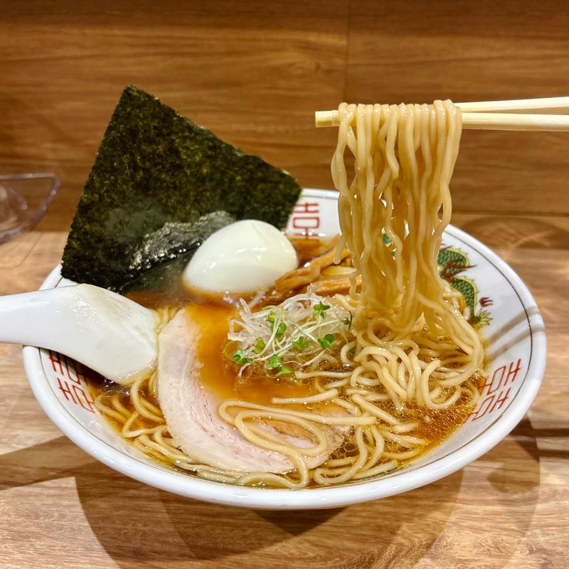 味玉中華そば醤油(麺庵 利休)