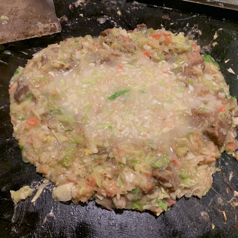 もんじゃ　牛すじ(ふくちゃん)