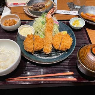 ミックスフライ膳(季節料理・とんかつ ふみぜん 虎ノ門店)