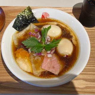 味玉名古屋コーチン醤油ラーメン(ラーメン 亀徳)