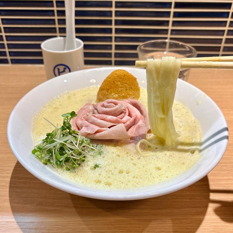 あさりカルボ(LaMaisonduRamenビスク)