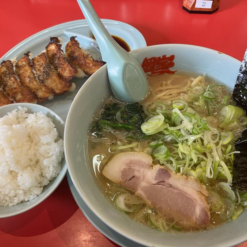 醤油ラーメンBランチ(山岡家 日立東金沢店 )