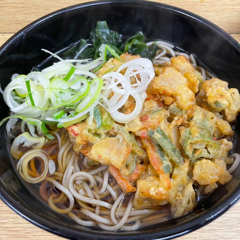 天ぷらそば(めん庵 浜松町店)