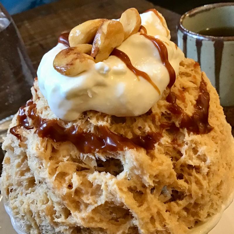 塩キャラメル氷(こっそりカレー)