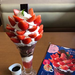 Very Berry 15パフェ(ココス 足立保木間店)